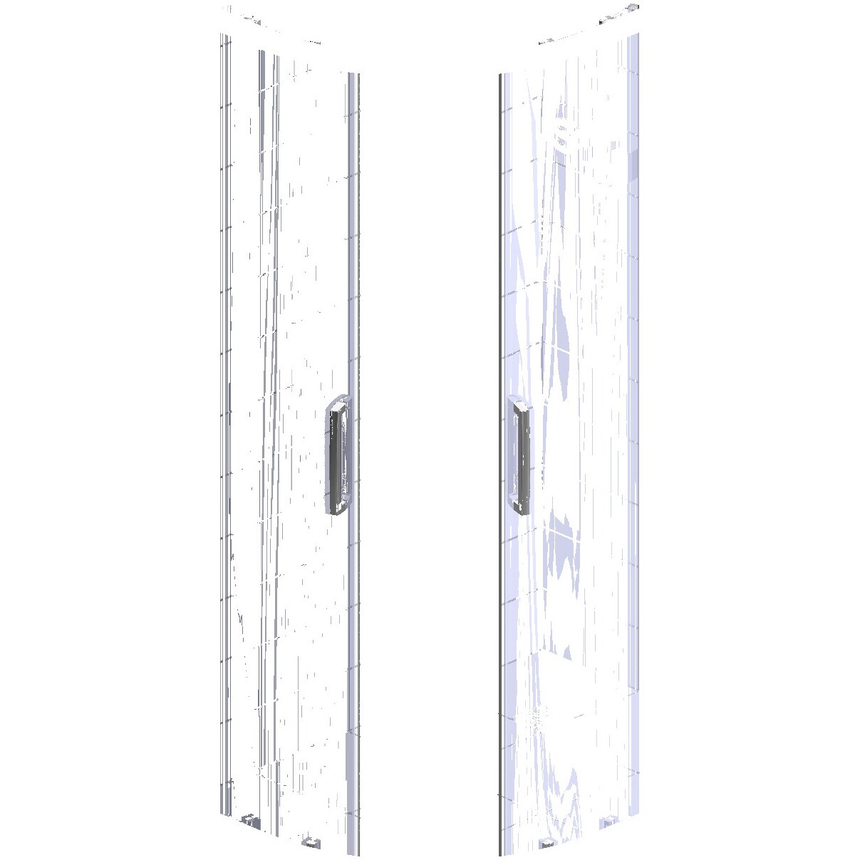 Душевой уголок 110х90 см хром глянец, прозрачное стекло Stworki "Лунд" - изображение 48