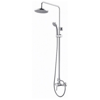 Душевая система со смесителем из латуни хром Wasserkraft A12202