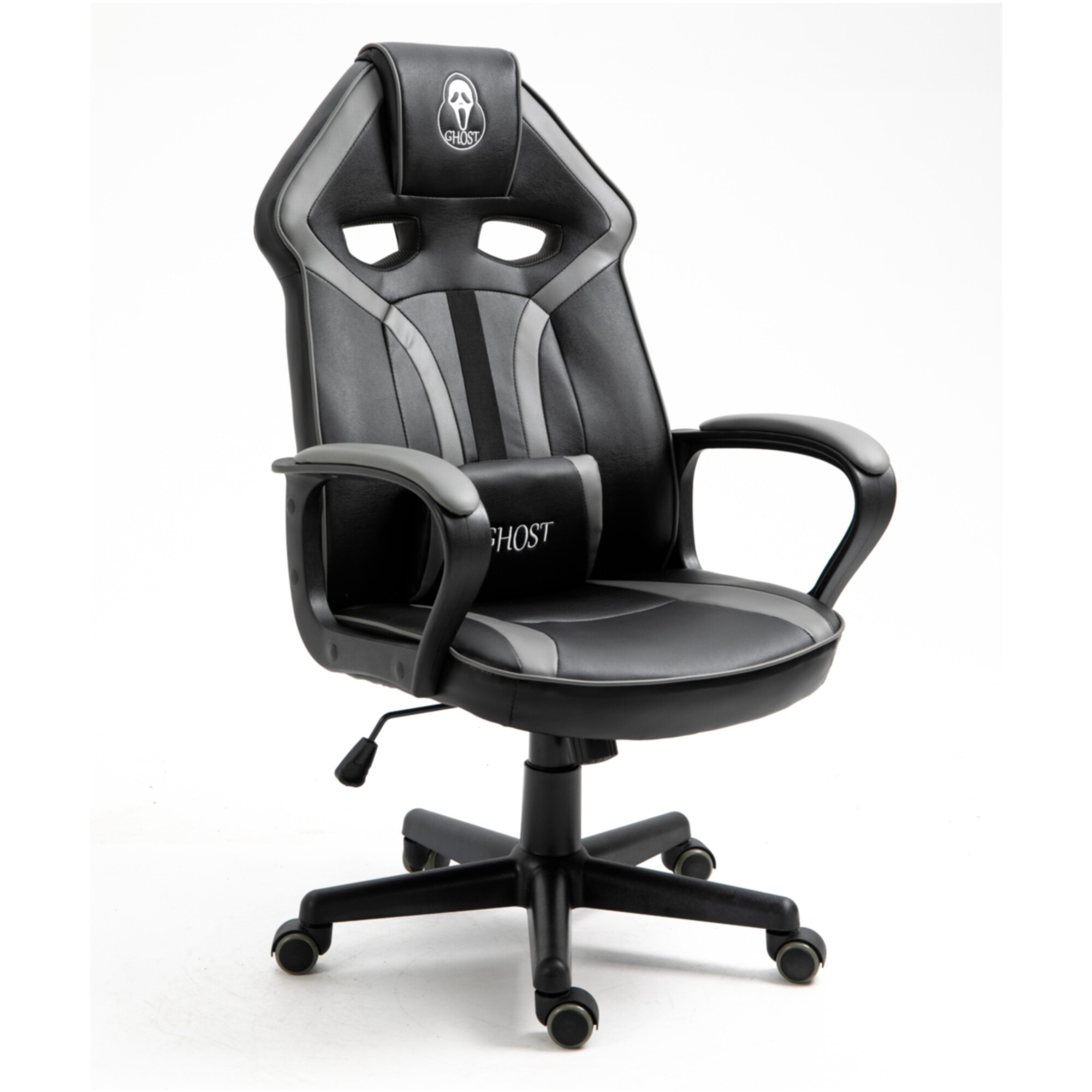 Компьютерное кресло вращающееся черно-серое Racer VN-GXX-13-04