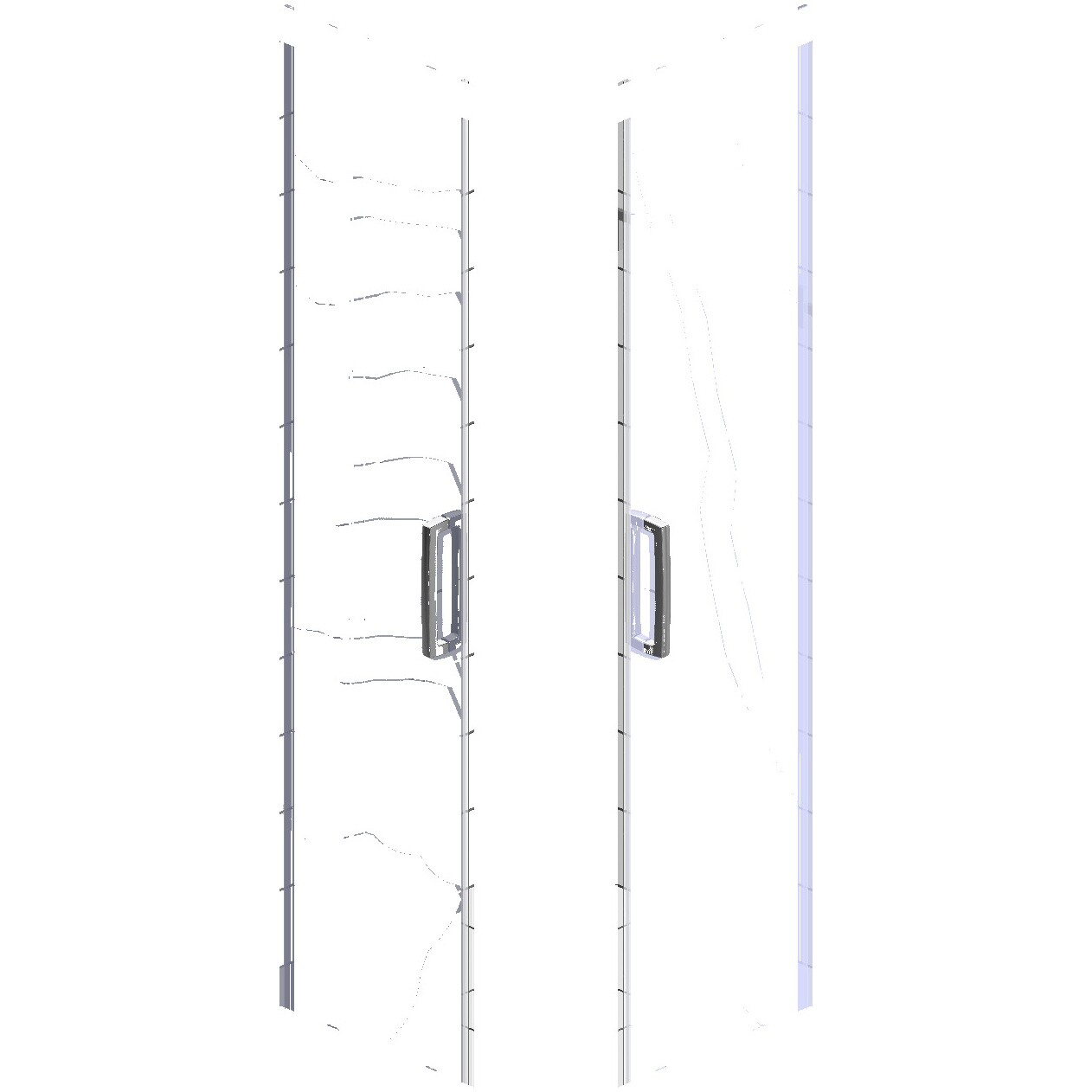 Душевой уголок 90х90 см хром глянец, прозрачное стекло Stworki "Дублин" - изображение 20