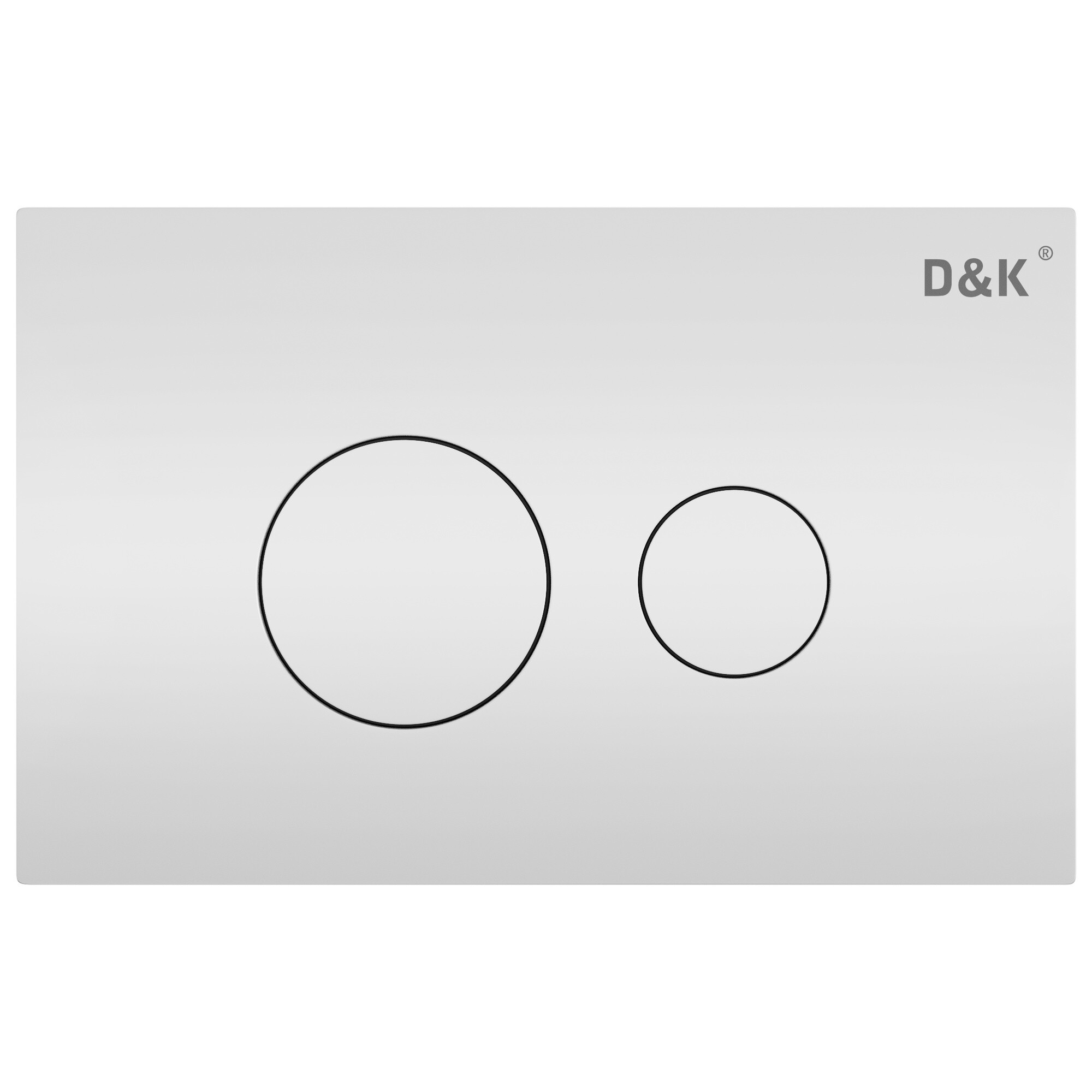 Клавиша смыва механическая белая D&K Venice DB1029016