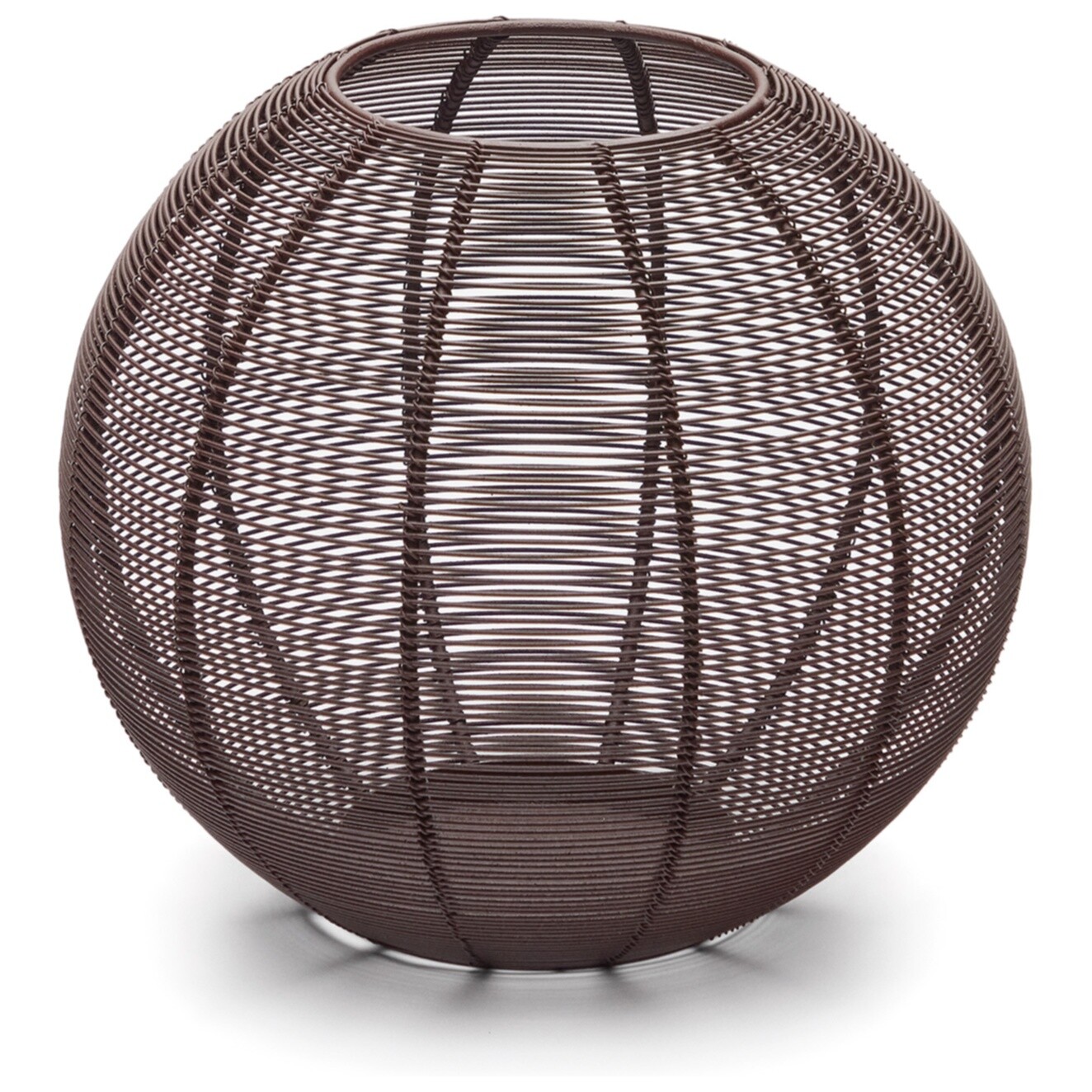 Подсвечник сферический металлический коричневый Amer от La Forma