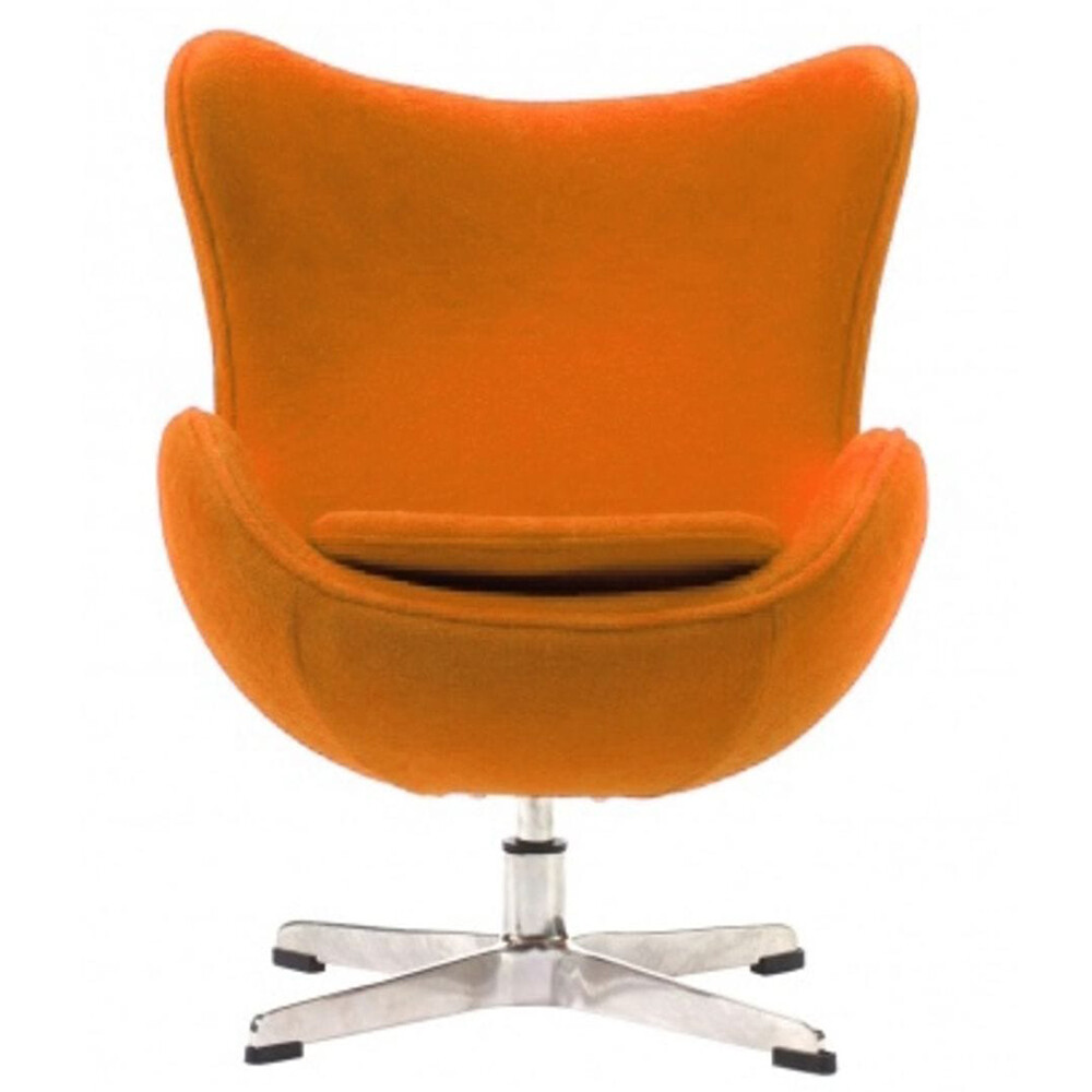 Кресло-яйцо напольное оранжевое Egg Chair