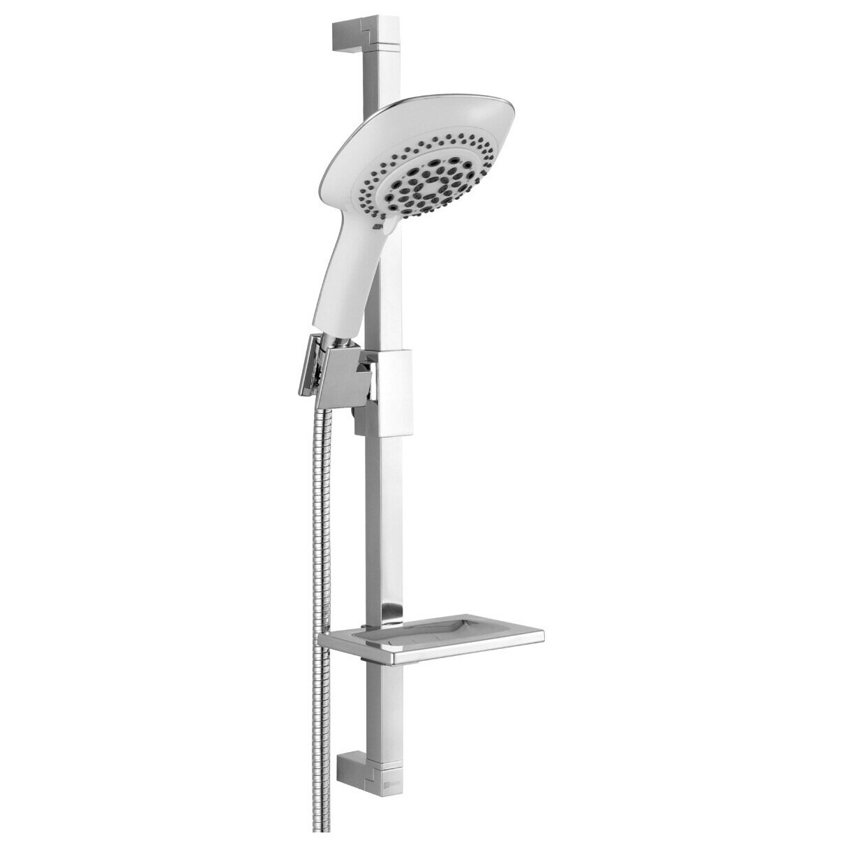 Душевая стойка с держателем и лейкой хром Lemark LM8068C