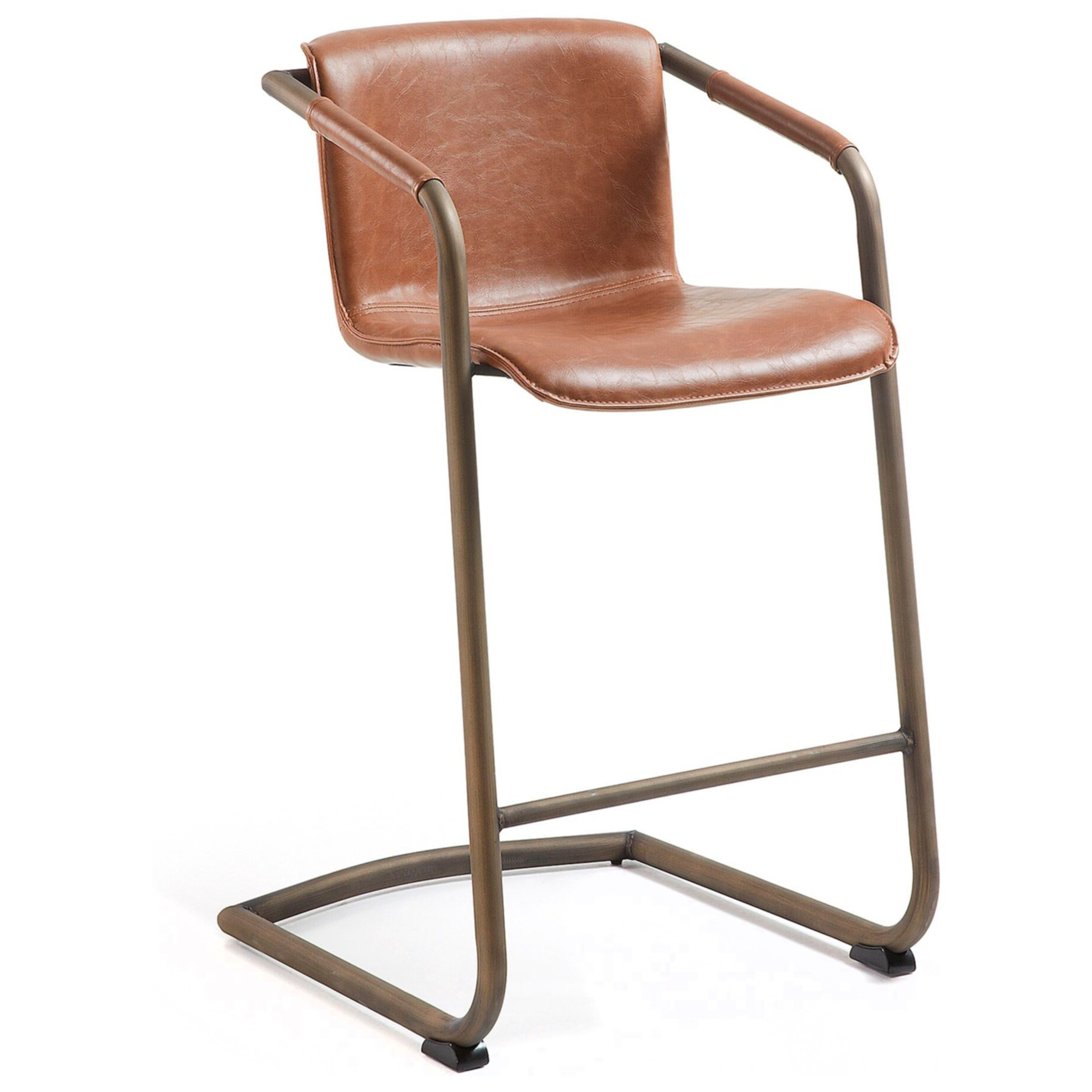 Полубарный стул коричневый Trion CC0489UE86 от La Forma