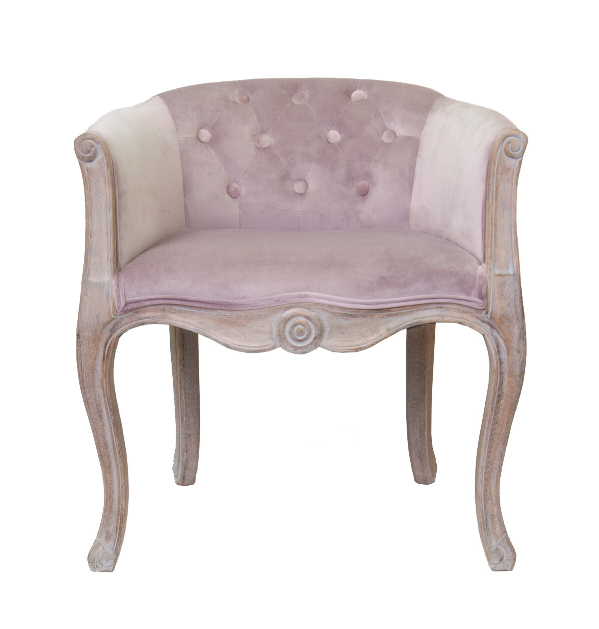 Кресло розовое будуарное Kandy