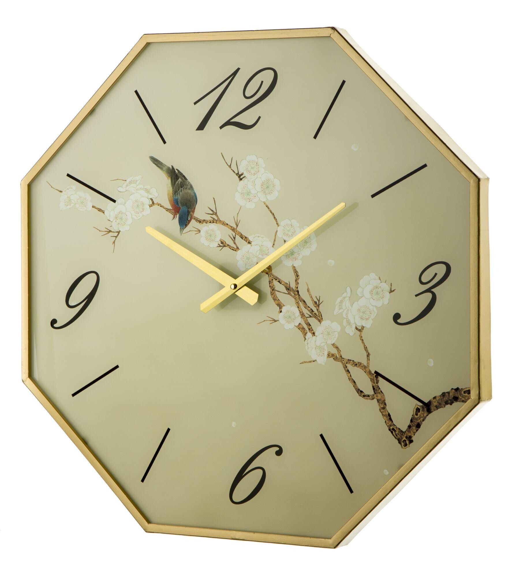 Часы настенные кварцевые золото Aviere 25535