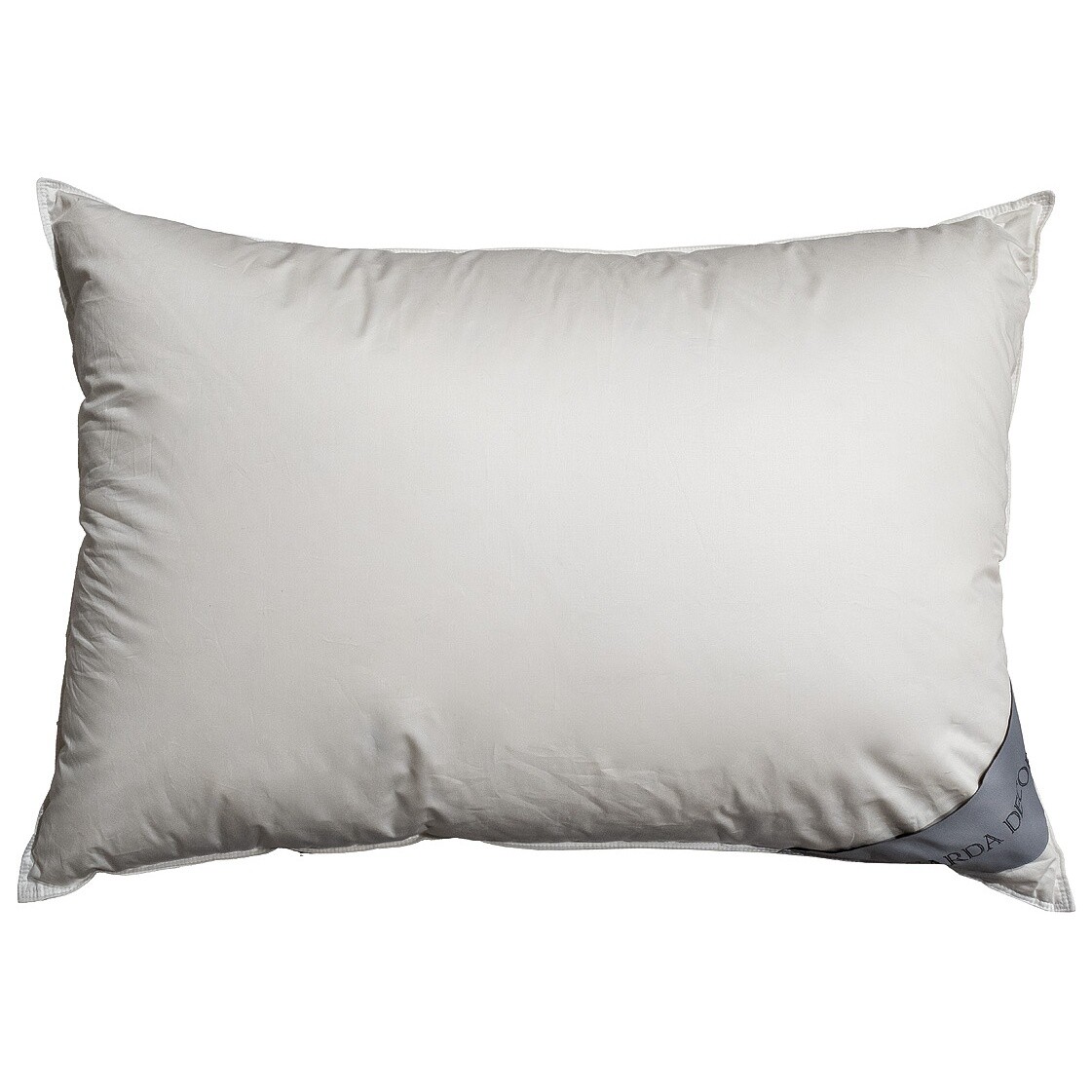 Подушка для сна прямоугольная пуховая 50х70 см белая &quot;Орион&quot;