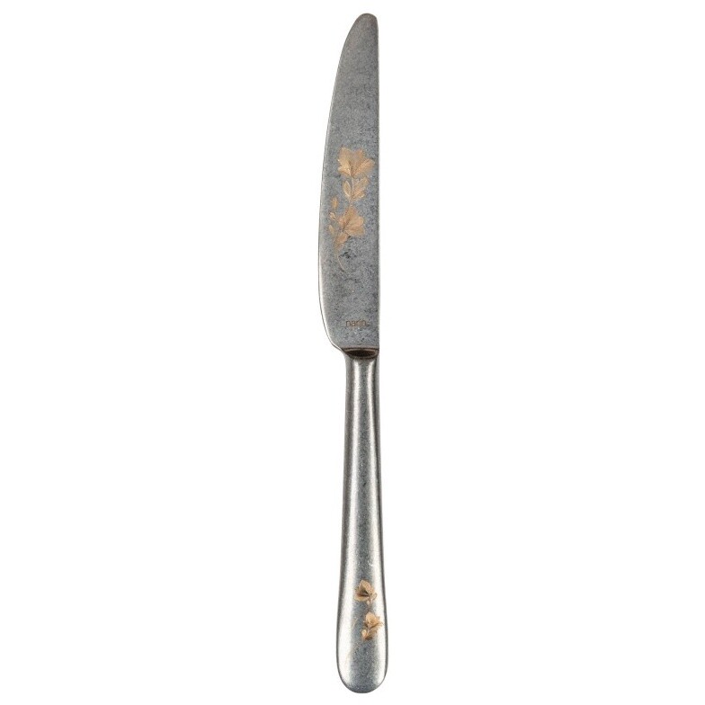 Нож столовый 22,5 см серебро Epsilon retro flower