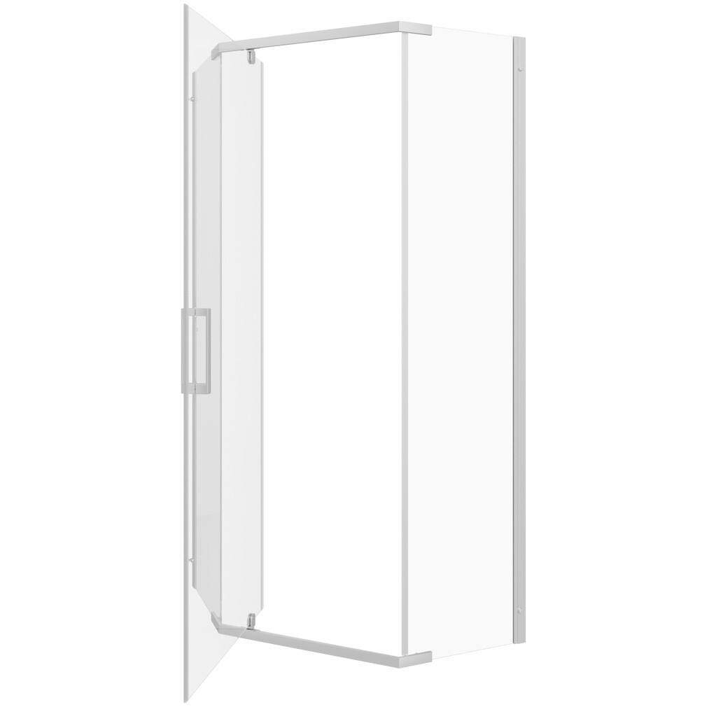 Душевой уголок пятиугольный 90х90 см хром Diwo "Казань" Щ0000055601 - изображение 12