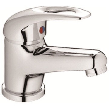 Смеситель для раковины с коротким изливом хром D-Lin D110602