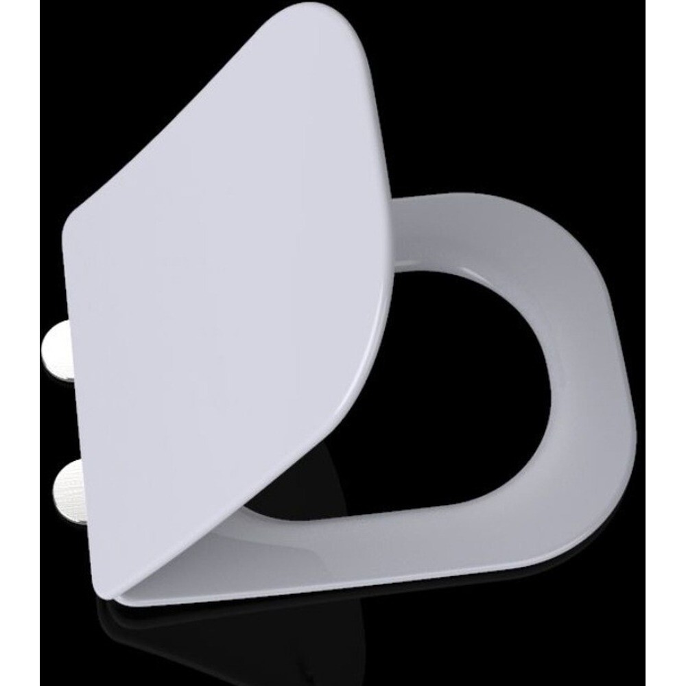 Сиденье для унитаза с микролифтом белое Aquatek AQ0202-00 - изображение 4