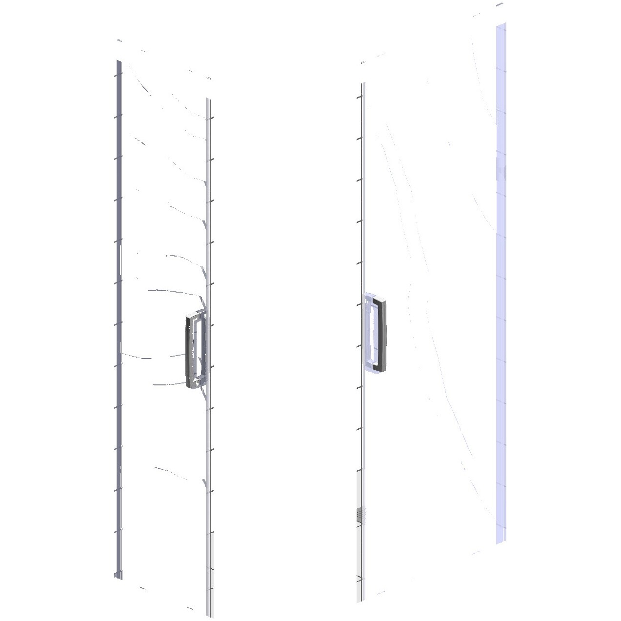 Душевой уголок 90х80 см хром глянец, прозрачное стекло Stworki "Карлстад" - изображение 25