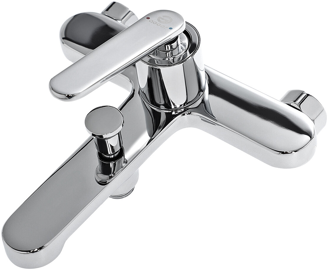 Смеситель для ванны однорычажный хром Stworki "Молде" ML-03cr - изображение 4