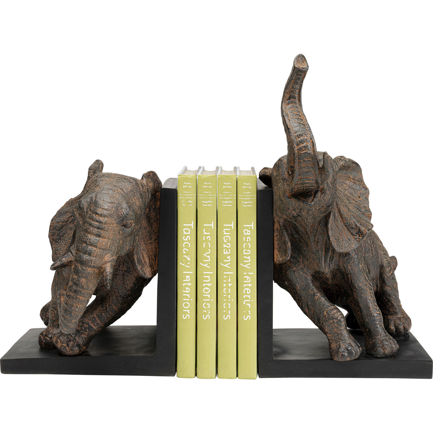 Книгодержатель 2 шт коричневый Elephants
