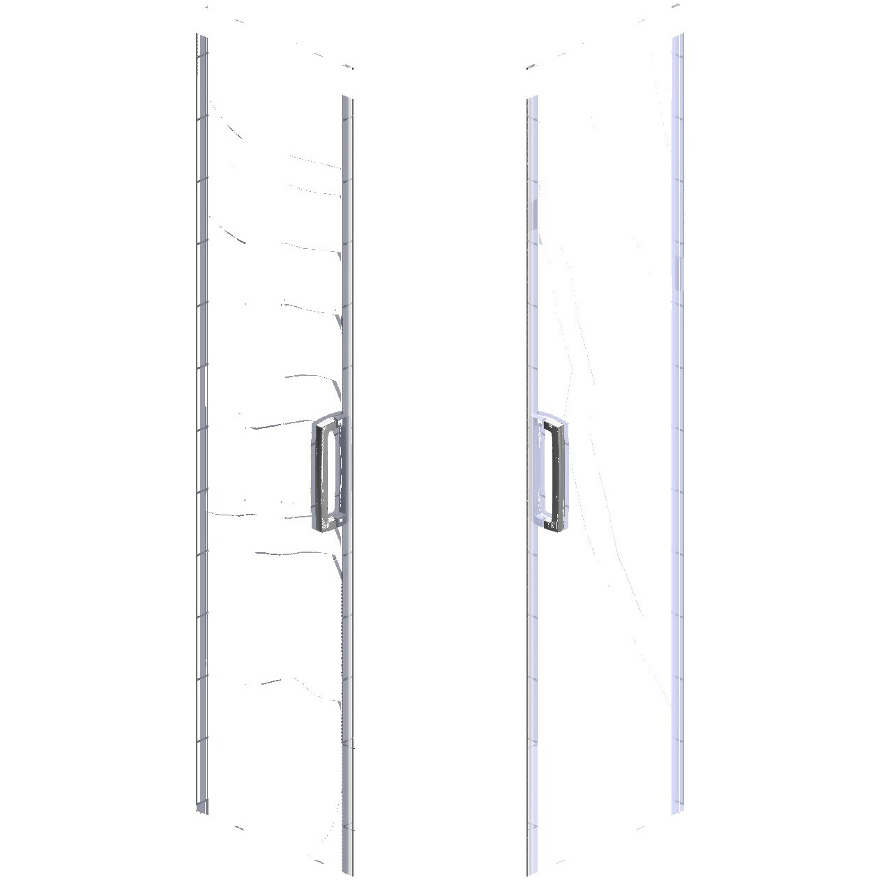 Душевой уголок 90х90 см хром глянец, прозрачное стекло Stworki "Дублин" - изображение 44