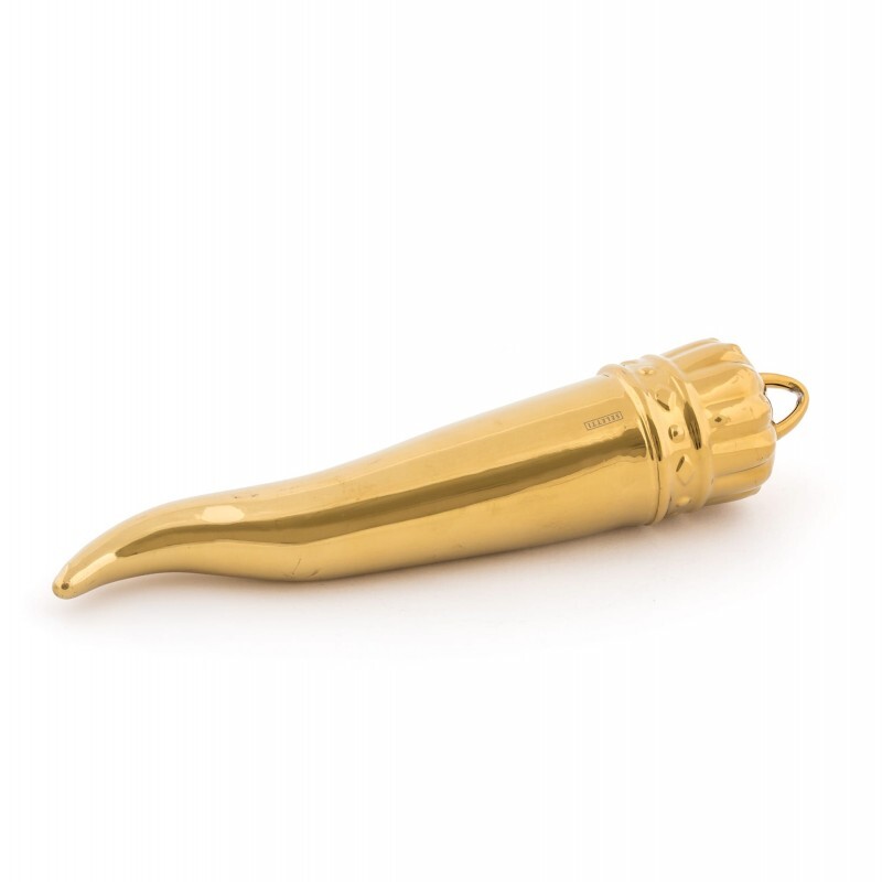 Статуэтка в форме рога фарфоровая золото Memorabilia My Lucky Horn