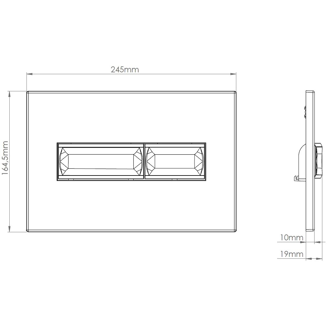 Унитаз подвесной с инсталляцией и кнопкой смыва  Diwo "Сочи" 4501-7320 - изображение 9