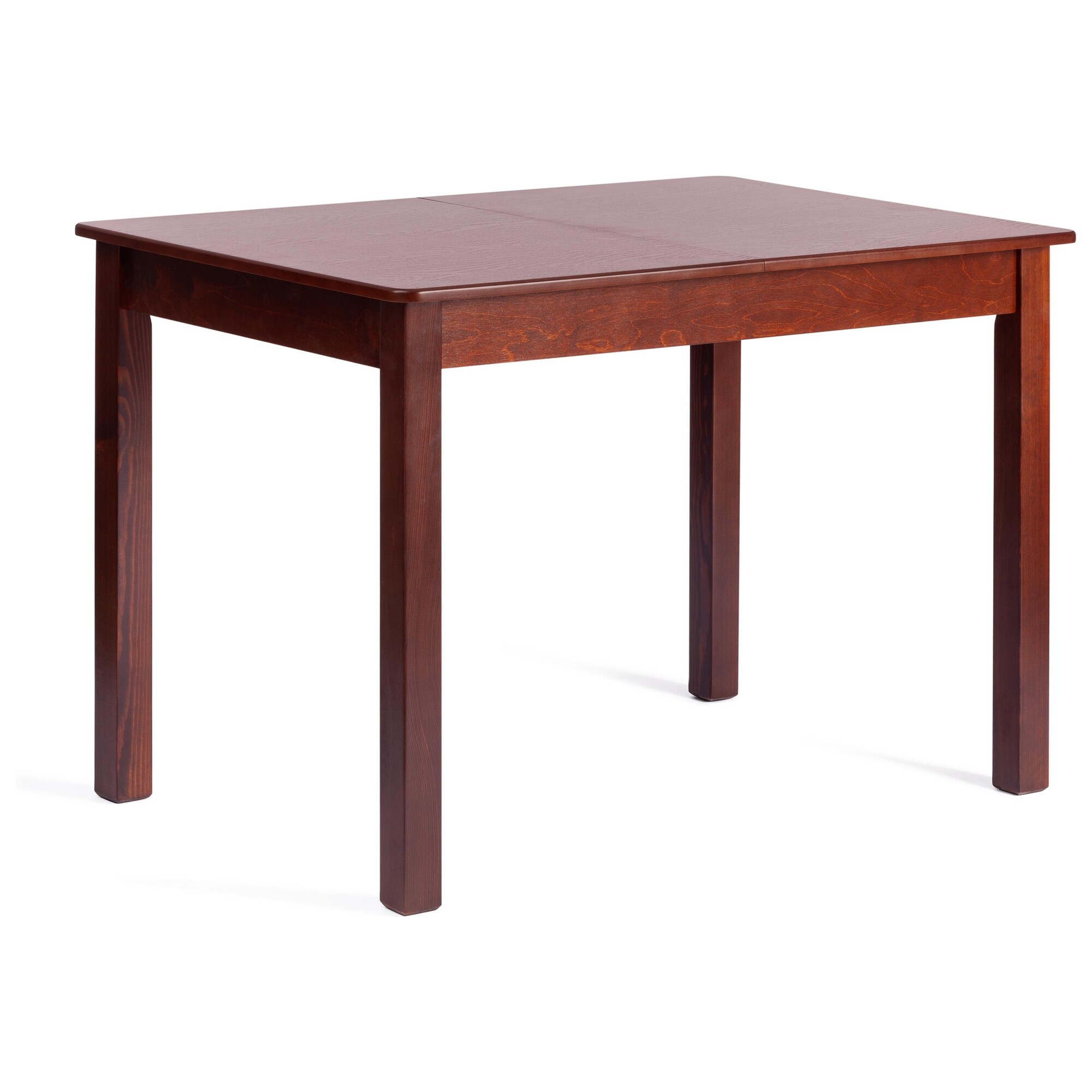 Обеденный стол раздвижной прямоугольный 68х110 см коричневый Moss cappuchino