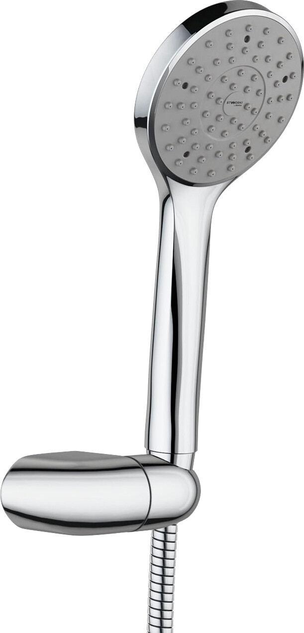 Душевой комплект со смесителем для ванны с душем хром Stworki "Хельсинки" HFHS10000, HFDB91100 - изображение 7
