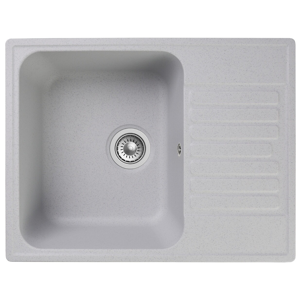 Мойка кухонная серая Reflection Prima RF0460GR - изображение 5