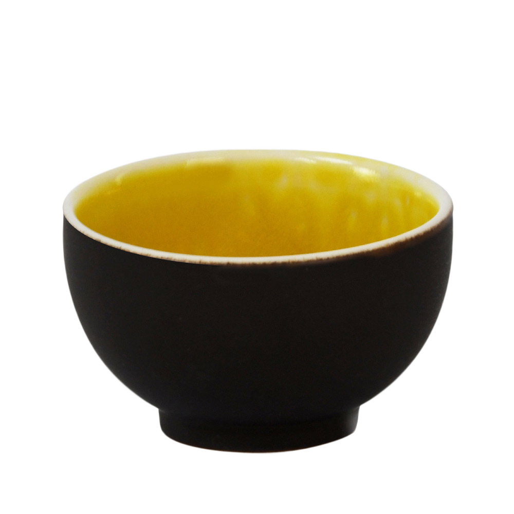 Салатник керамический 14,5 см желтый Tourron