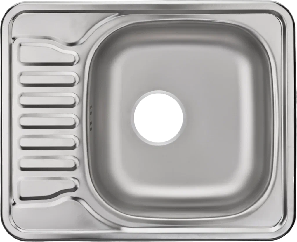 Мойка кухонная сталь Domaci "Равенна" Fort DCO 580*480 (6) OTG со смесителем D11-001cr - изображение 4