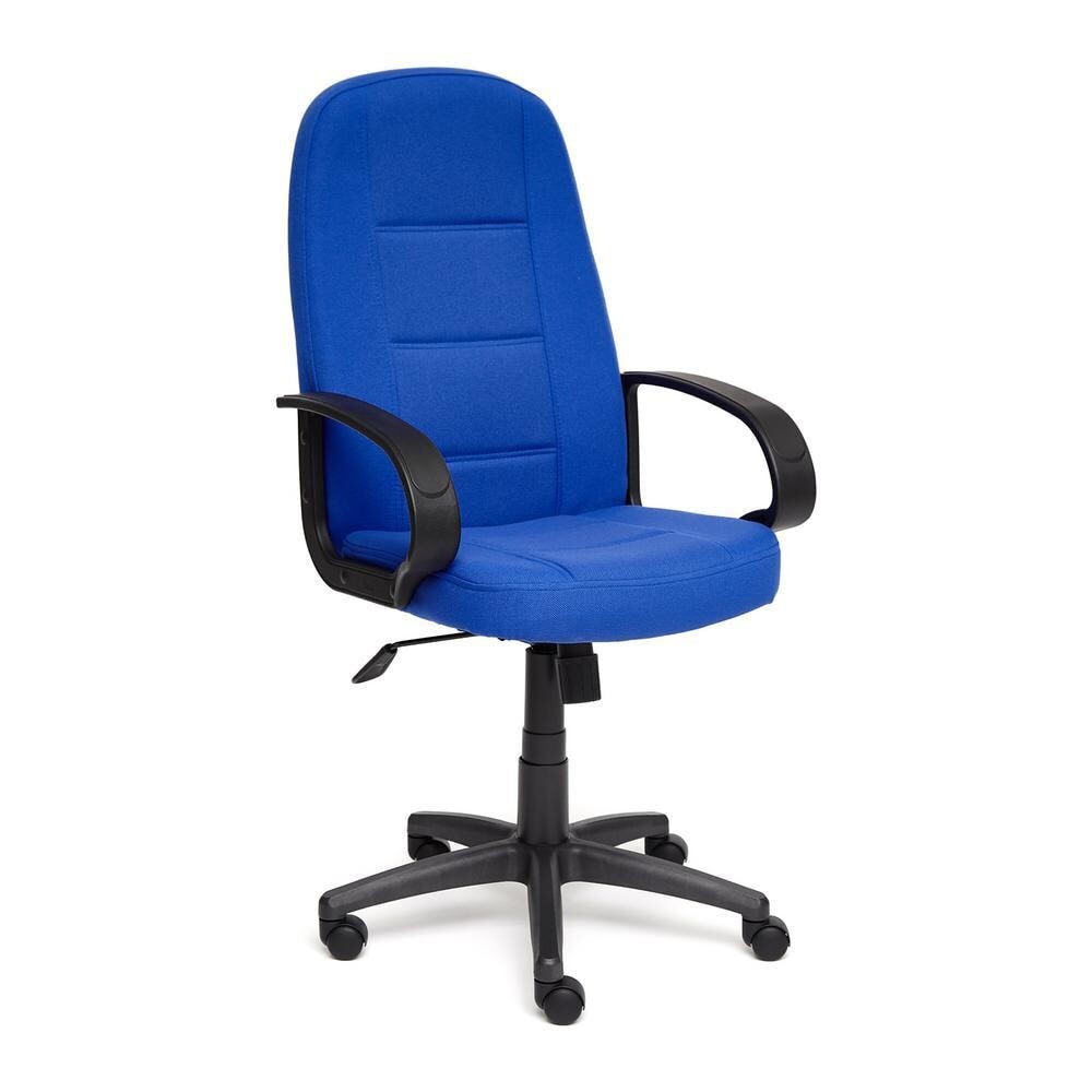 Офисное кресло на колесиках синее СН747