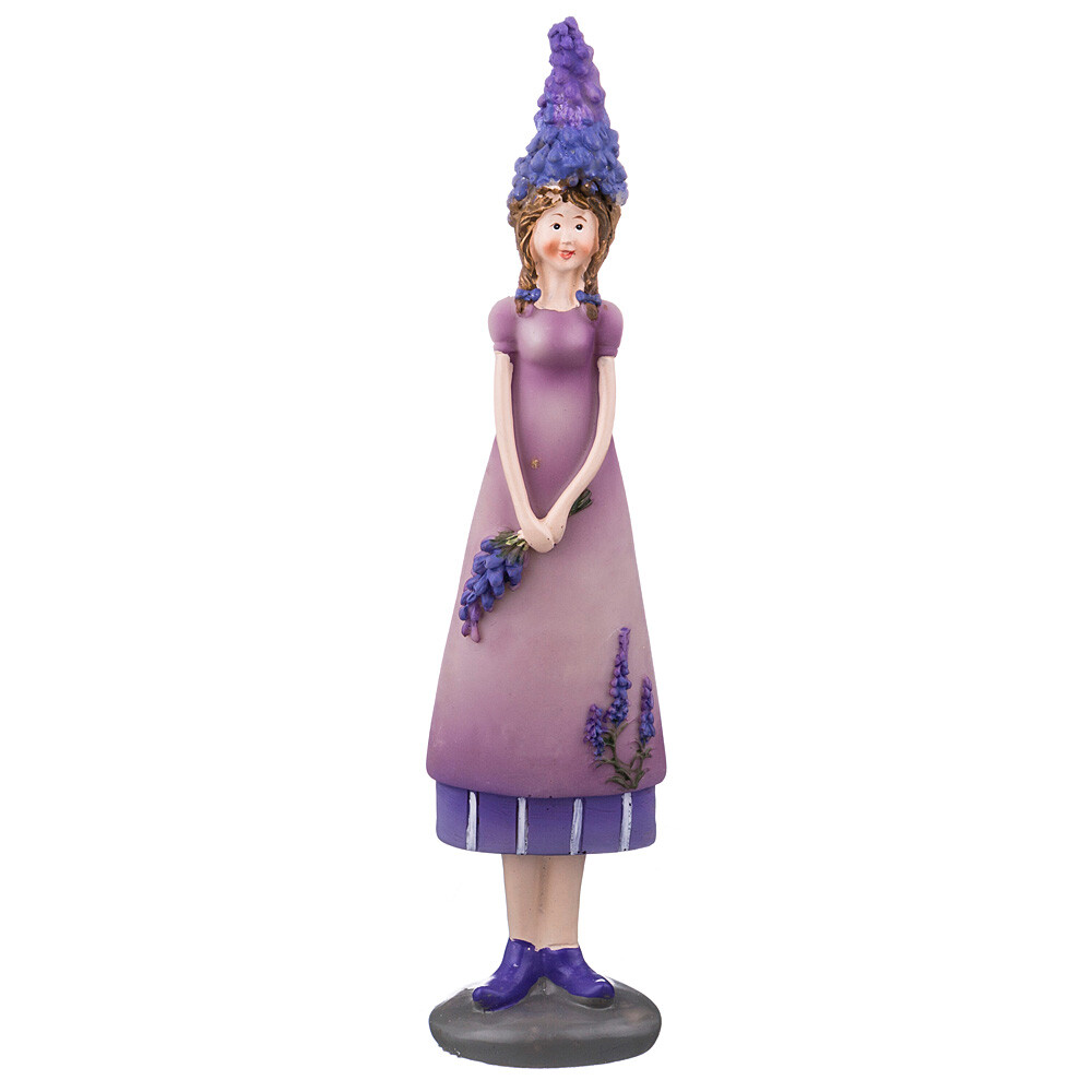 Статуэтка декоративная 23 см фиолетовая &quot;Лавандовая фея&quot;