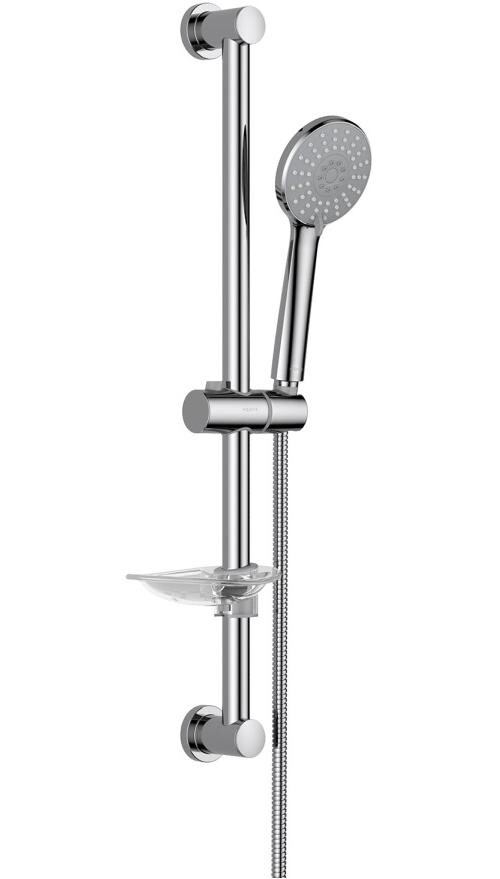 Душевой комплект с лейкой, смесителем для раковины и ванны хром Aquatek "Бетта" AQ1130CR - изображение 5