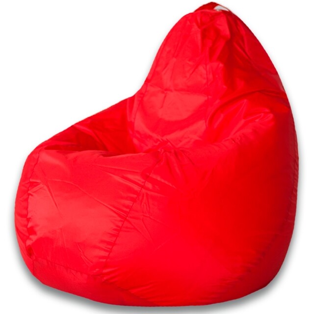 Кресло-мешок XL ткань оксфорд, красное &quot;Груша&quot;