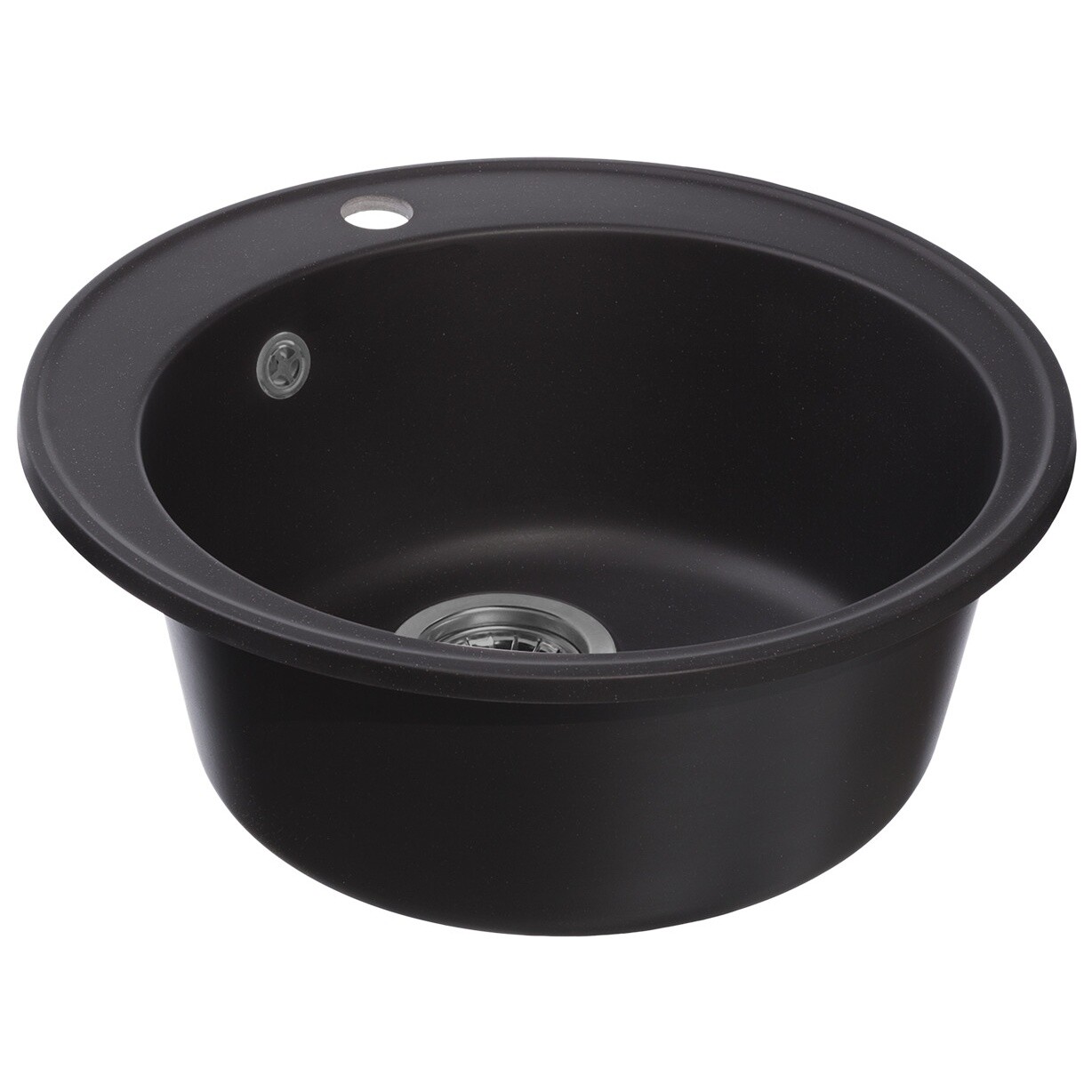 Мойка кухонная черная Reflection Arena RF0148BL