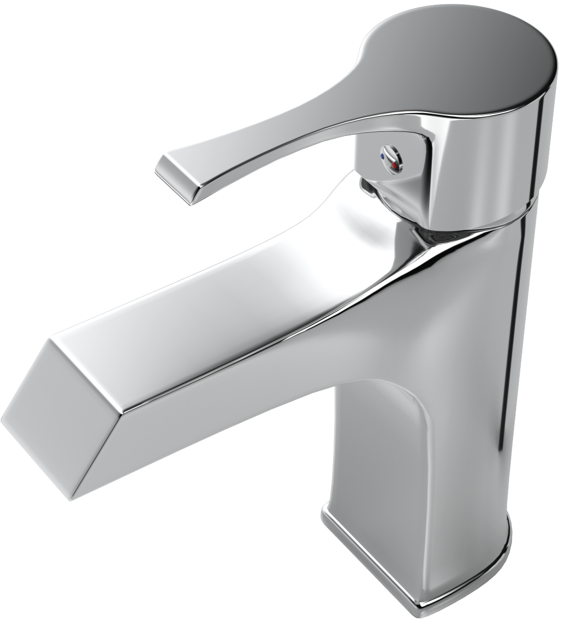 Смеситель для раковины хром Mega Sun MG-SUN02 - изображение 10