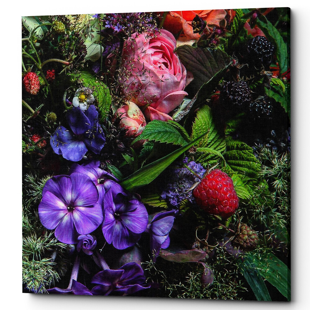 Картина на холсте 60х60 см Passion Flower