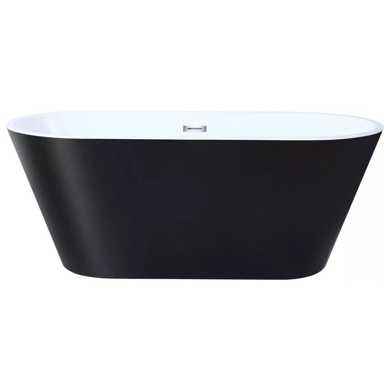 Ванна акриловая отдельностоящая черная матовая Ceruttispa Resia 170 II GMB CT10879