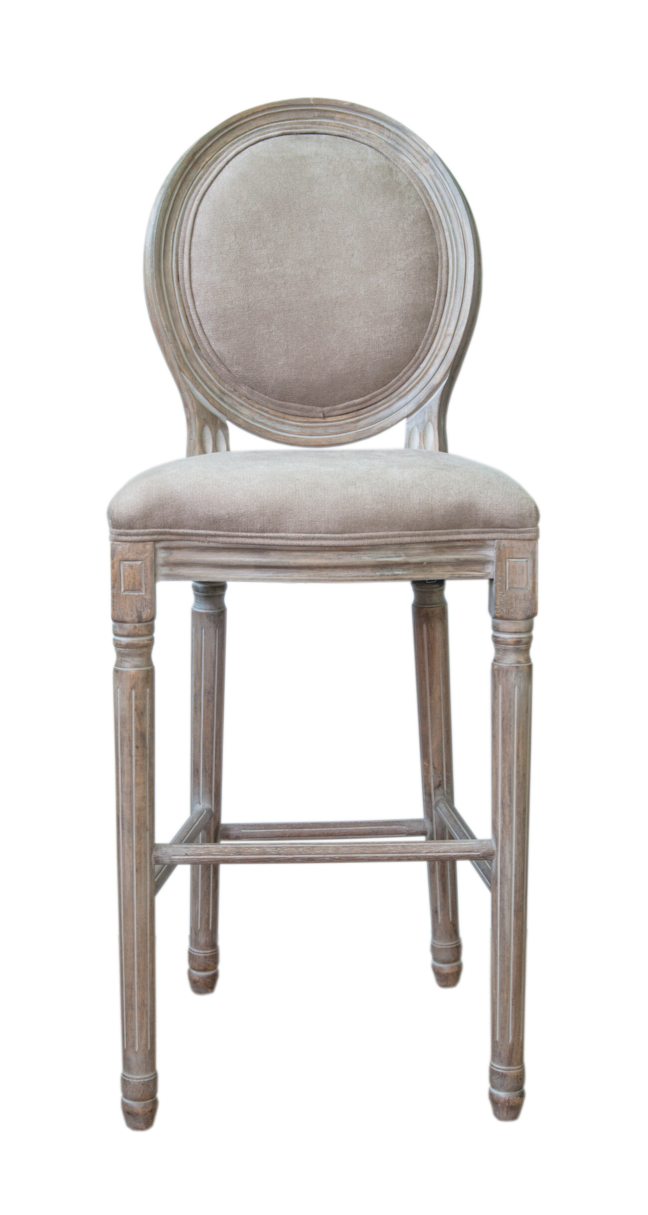 Барный стул с медальонной спинкой Filon mocca