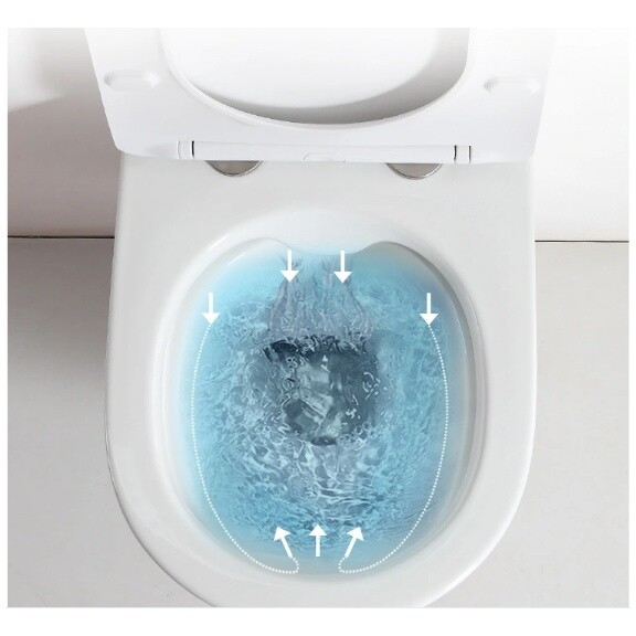 Унитаз подвесной безободковый белый матовый Cerutti SPA Tanaro Aria MW CT9236 - изображение 10