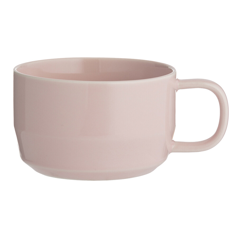 Чашка розовая 400 мл Сafe Сoncept 
