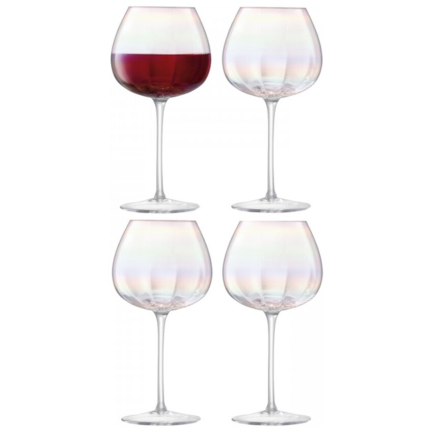Набор из 4 бокалов для красного вина 460 мл Pearl