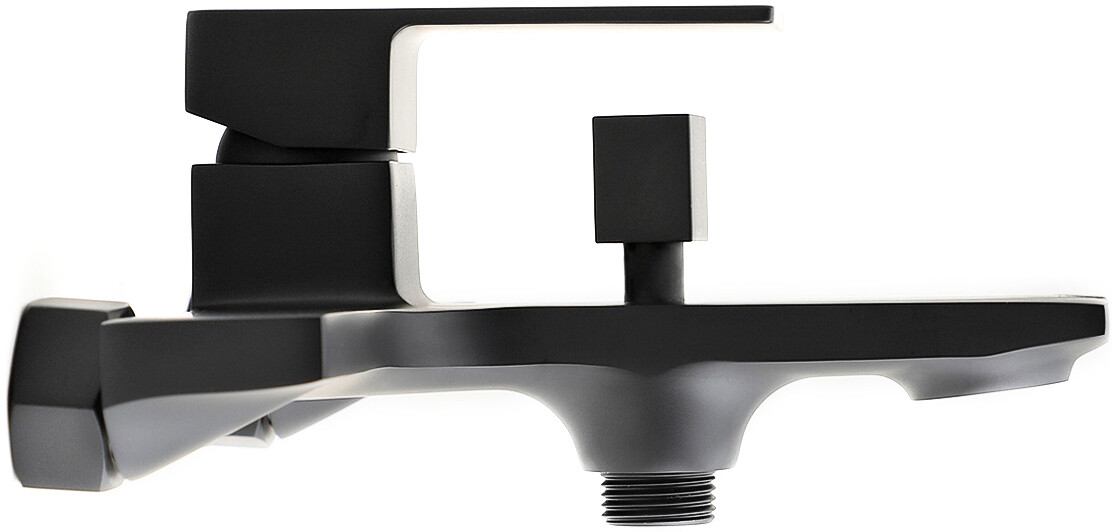 Смеситель для ванны однорычажный черный Stworki "Карлстад" KAS-03b - изображение 5