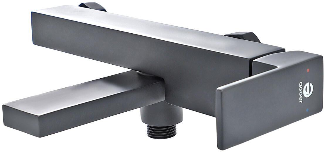 Смеситель для ванны черный Stworki "Нюборг" NU-03b - изображение 4