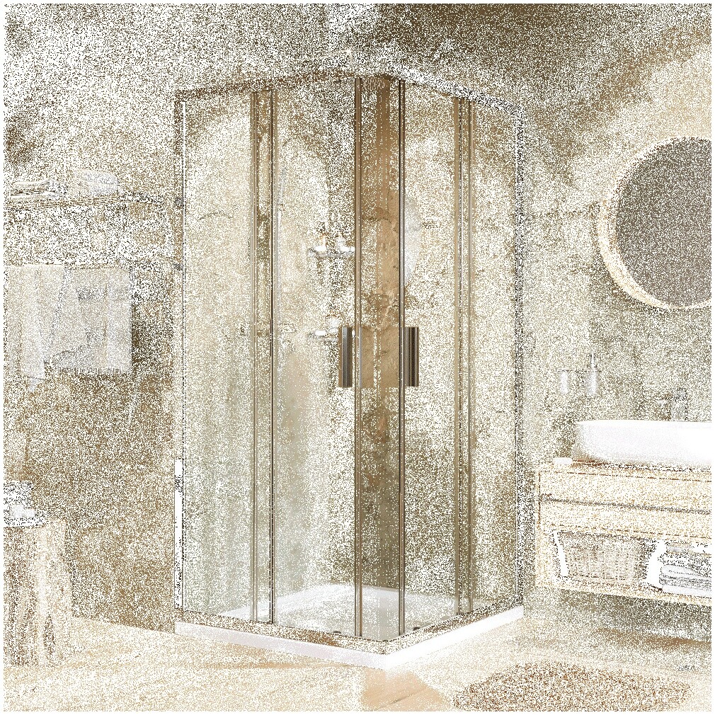 Душевой уголок прямоугольный 120х90 см хром Wasserkraft Lippe 45S07 - изображение 6