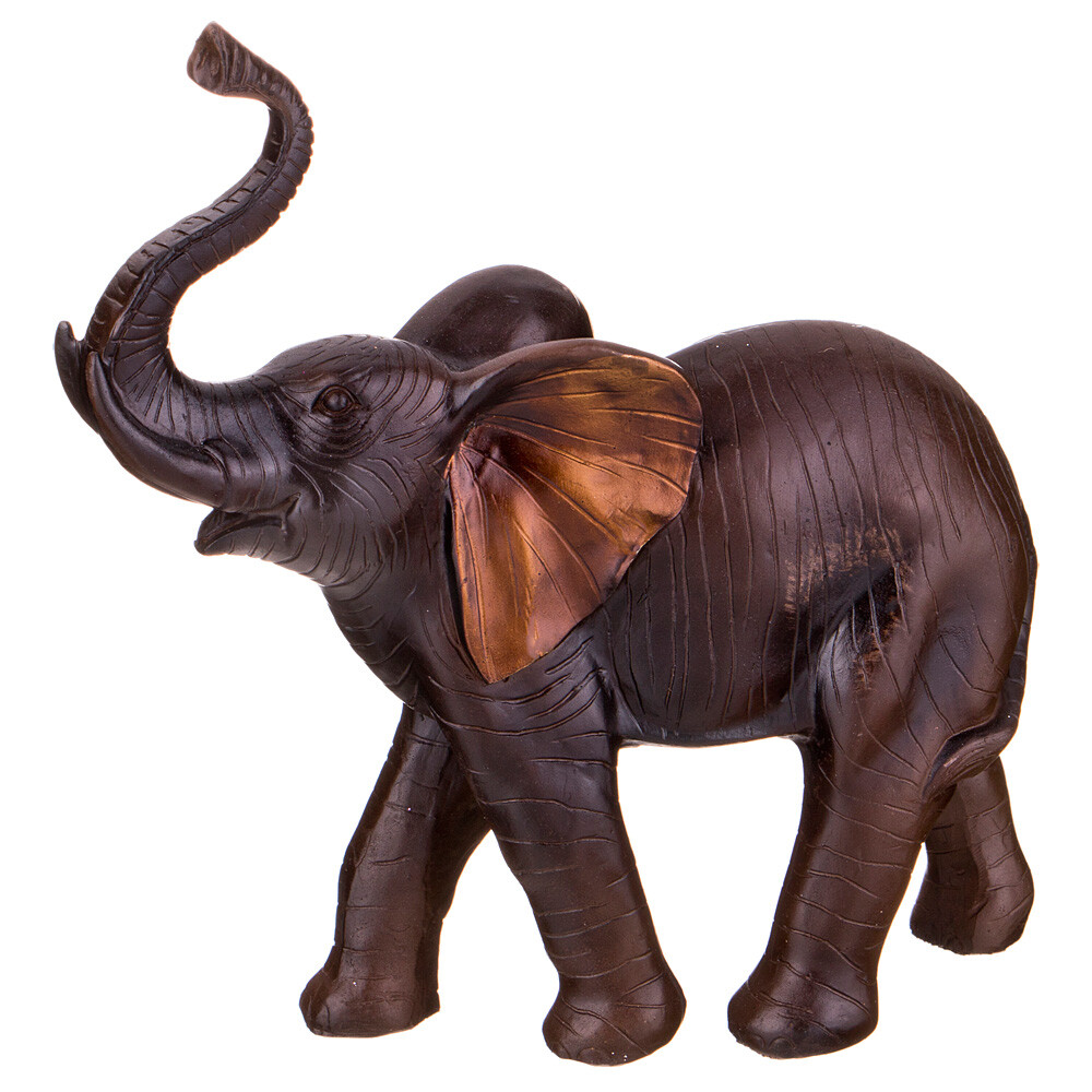 Статуэтка декоративная 17 см коричневая &quot;Слон&quot;
