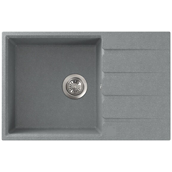 Мойка кухонная серая Domaci &quot;Парма&quot; 76-251