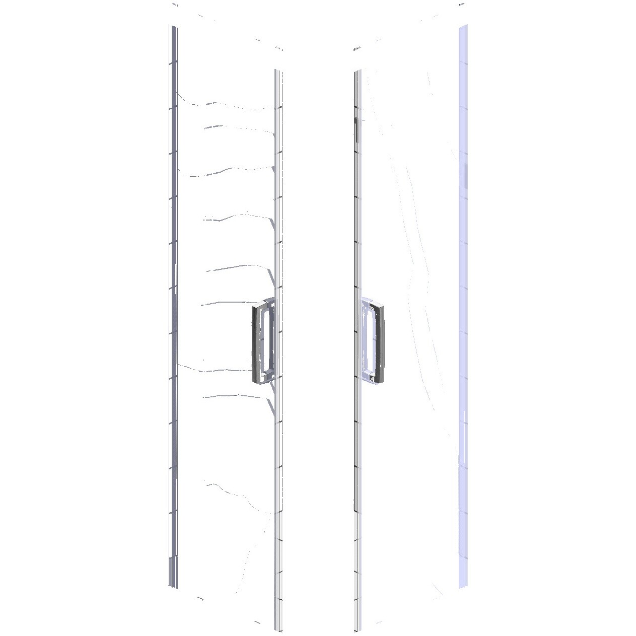 Душевой уголок 120х120 см черный матовый, стекло матовое Stworki "Дублин" - изображение 15