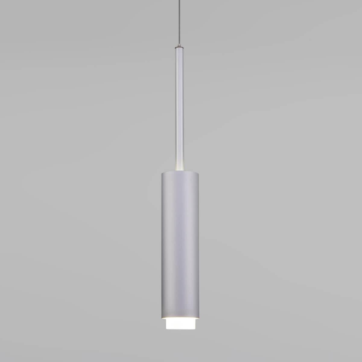 Подвесной светодиодный светильник серебро Dante