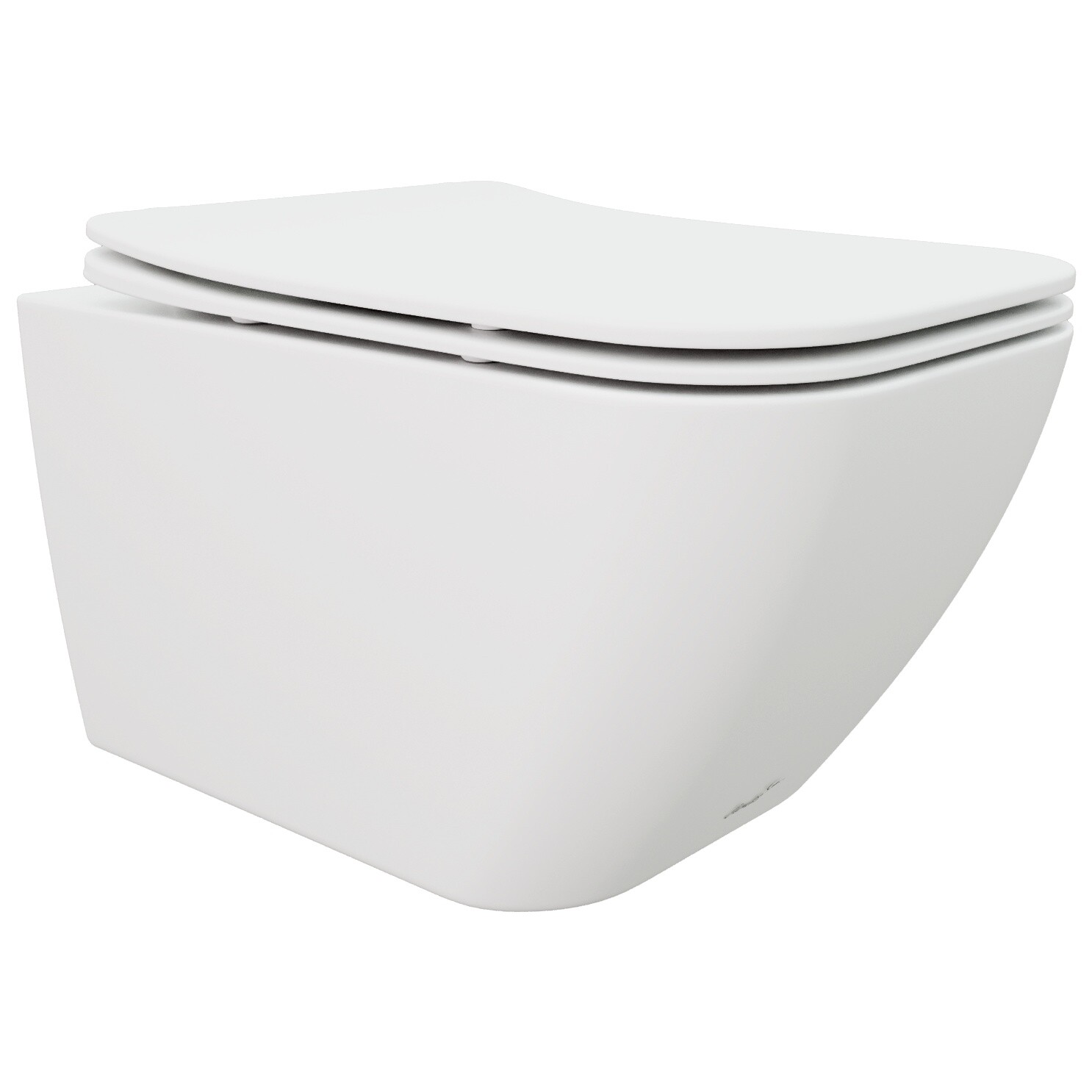Унитаз подвесной безободковый белый матовый Cerutti SPA Mimi Aria MW CT8919