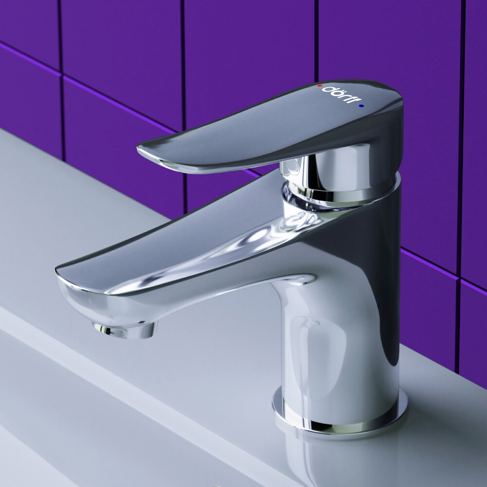 Смеситель для раковины однорычажный хром Stworki "Осло" HF-OS-02-000 - изображение 8