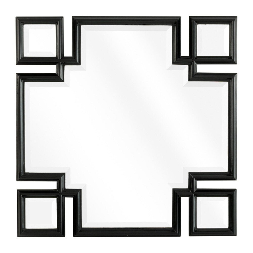 Зеркало квадратное черное Valencia от Eichholtz