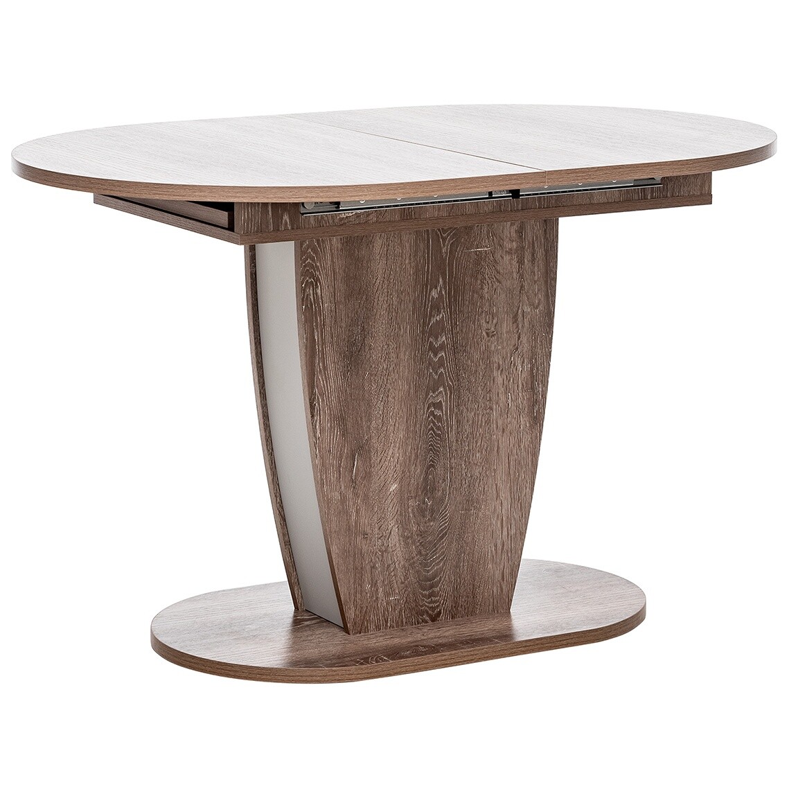 Обеденный стол раздвижной 120/160х80 см дуб сакраменто Меган